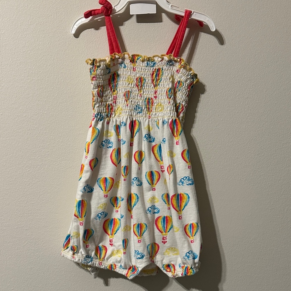 Burt’s Bees Baby Hot Air Balloon Romper